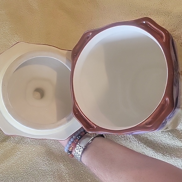 Medici Tabletops Unlimited Canister fruit pattern with the rubber seal lid - Picture 12 of 12